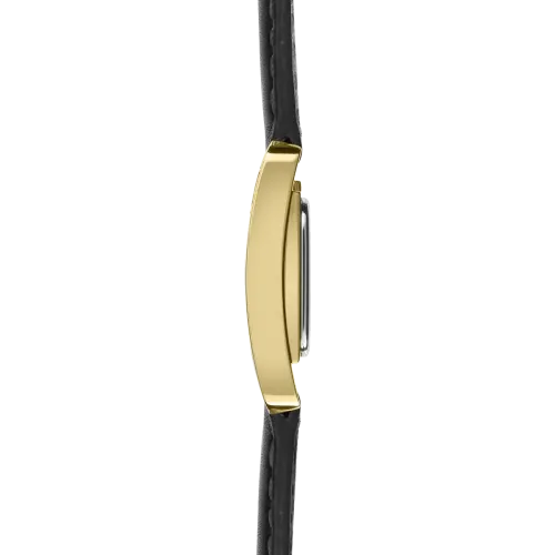 Photo montrant l'intégralité de la montre Montre Herbelin Ve Avenue – Quartz – PVD Or Jaune & Cuir Noir