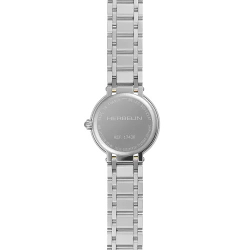 Photo montrant l'intégralité de la montre Montre Herbelin Galet – Quartz – Bicolore & Zirconium