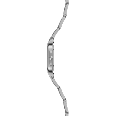 Vue profil de la montre Montre Herbelin Cap Camarat – Square – Acier & Bleu