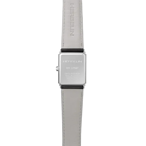 Photo montrant l'intégralité de la montre Montre Herbelin Art Déco – 1925’s – Anthracite