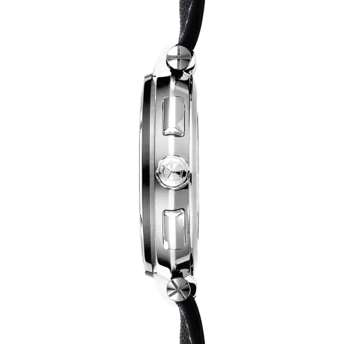 Photo montrant l'intégralité de la montre Montre Herbelin Newport – Chronographe – Acier PVD Noir