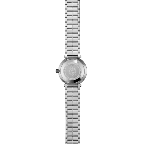 Photo montrant l'intégralité de la montre Montre Herbelin Newport – Slim Quartz – Acier & Nacre