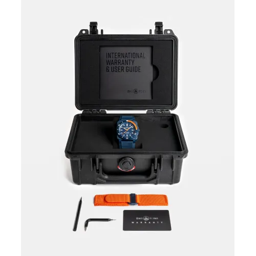Photo montrant l'intégralité de la montre Bell & Ross BR-03 Diver Tara