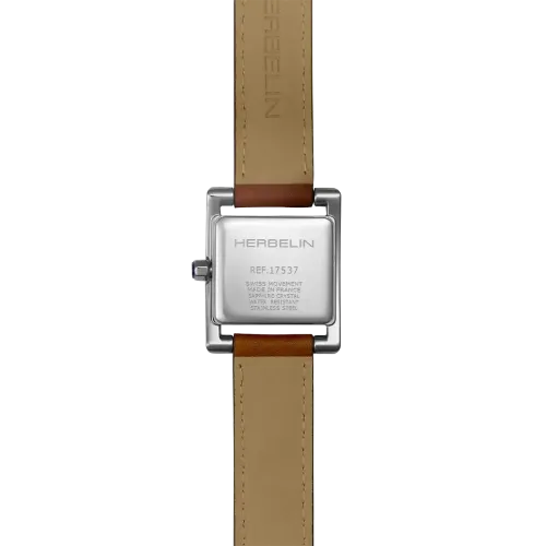 Photo montrant l'intégralité de la montre Montre Herbelin Ve Avenue – Quartz – Cuir Camel & Index