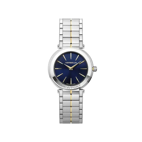 Photo montrant l'intégralité de la montre Montre Herbelin Newport – Slim – Bicolore