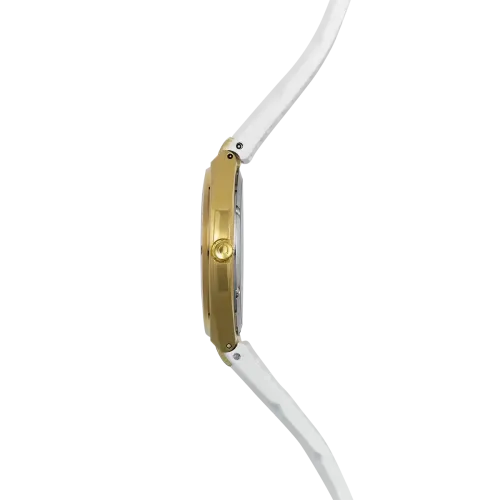 Photo montrant l'intégralité de la montre Montre Herbelin Cap Camarat – Quartz – PVD Or Jaune & Blanc