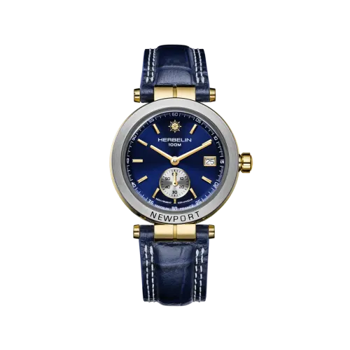 Photo montrant l'intégralité de la montre Montre Herbelin Newport – Héritage Originals – Petite Seconde