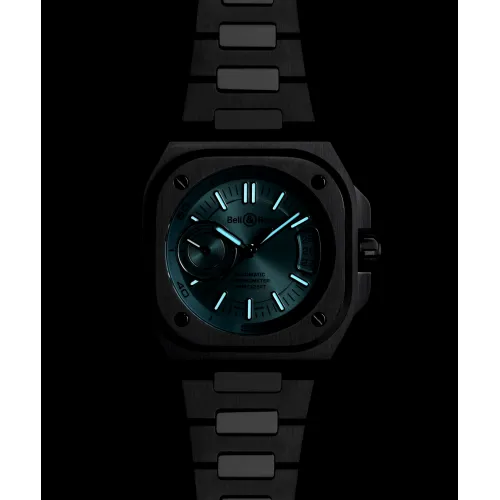 Photo montrant l'intégralité de la montre Bell & Ross BR-X5 Ice Blue Steel