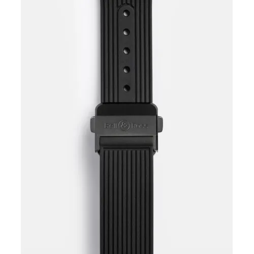 Photo montrant l'intégralité de la montre Bell & Ross BR-05 Skeleton Black Ceramic
