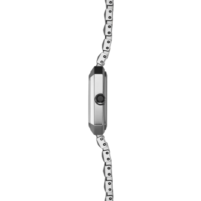 Vue profil de la montre Montre Herbelin Octogône – Quartz – Nacre Blanche & Acier