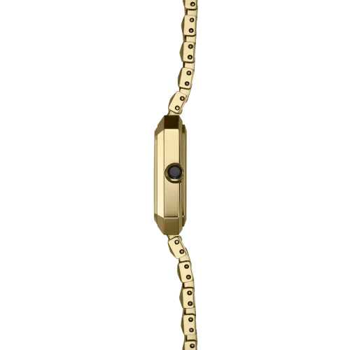 Photo montrant l'intégralité de la montre Montre Herbelin Octogône – Quartz – Nacre Blanche & PVD Or Jaune