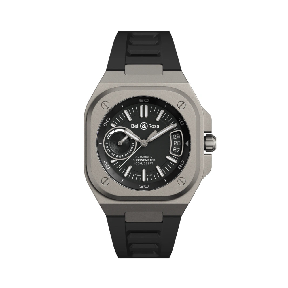 Photo montrant l'intégralité de la Bell & Ross BR-X5 Black Titanium