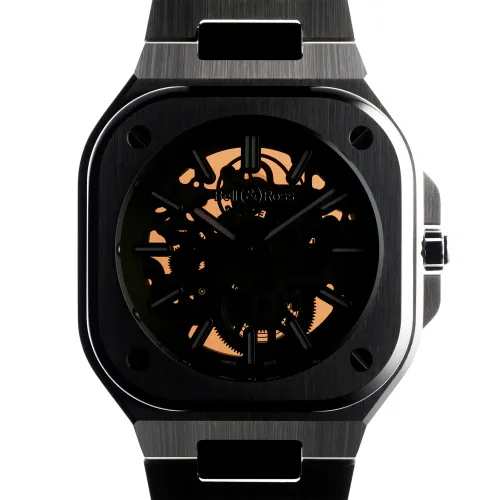 photo montrant l'intégralité de la Montre Bell & Ross BR-05 Skeleton Golden