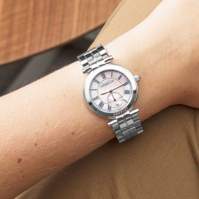 MONTRE HERBELIN NEWPORT CLASSICS - QUARTZ - ACIER/NACRE