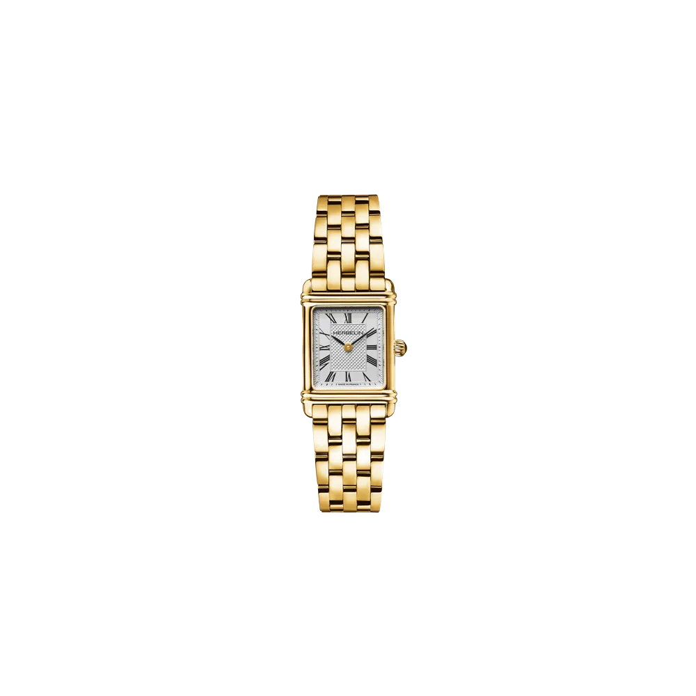 MONTRE HERBELIN ART DÉCO – QUARTZ – YELLOW GOLD PVD