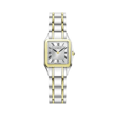 Vue intégrale de la Montre Herbelin Luna – Quartz – Two-Tone Steel