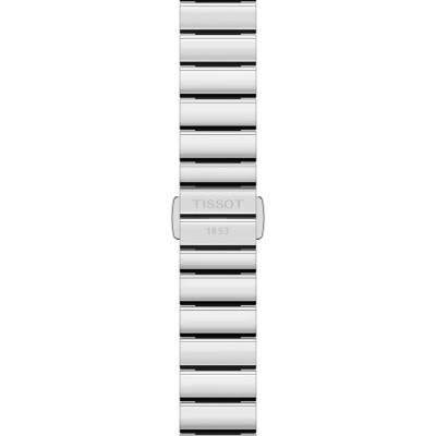 Vue de boucle de la Montre Tissot SRV Acier Cadran Bleu