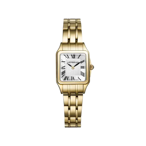 MONTRE HERBELIN LUNA – MINI QUARTZ – PVD OR JAUNE