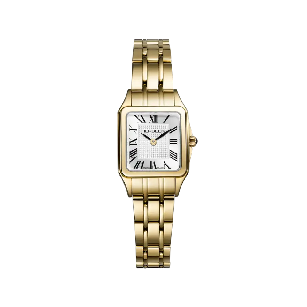 MONTRE HERBELIN LUNA – MINI QUARTZ – PVD OR JAUNE