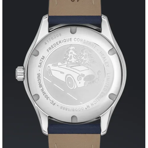 Photo montrant l'intégralité de la Montre Frédérique Constant Classics Vintage Rally Healey Automatic