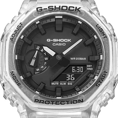 Zoom détaillé sur Montre Casio G-Shock GA-2100SKE-7A