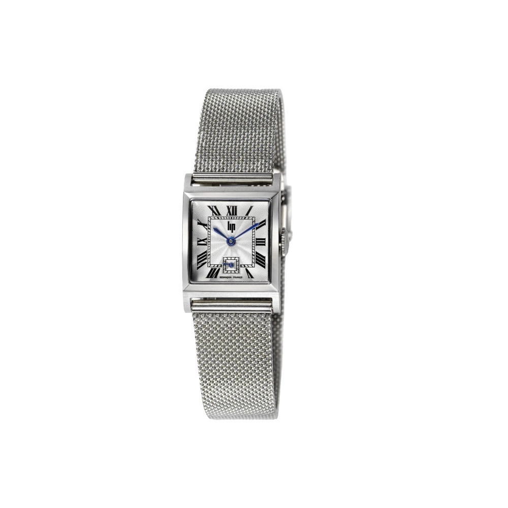 MONTRE LIP CHURCHILL C18 CADRAN ARGENTÉ BRACELET ARGENT