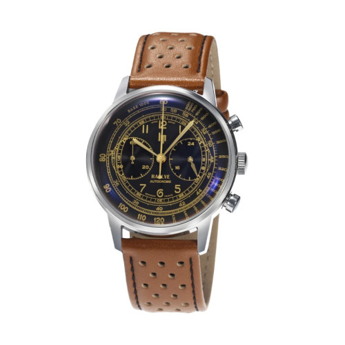 Ancienne Montre Homme Lip Bracelet Cuir Marron Croix Du Sud N1 | Ancien
