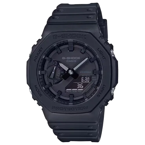 Photo montrant l'intégralité de la montre Montre Casio G-Shock – GA-2100-1A1ER