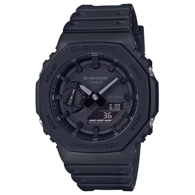 Photo montrant l'intégralité de la montre Montre Casio G-Shock – GA-2100-1A1ER