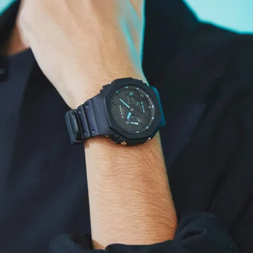 Photo montrant l'intégralité de la montre Montre Casio G-Shock GA-2100-1A2ER