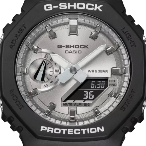 Photo montrant l'intégralité de la montre Montre Cxasio G-Shock GA-2100SB-1AER