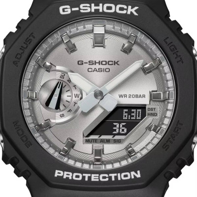 Zoom détaillé sur la Montre Casio G-Shock GA-2100SB-1AER