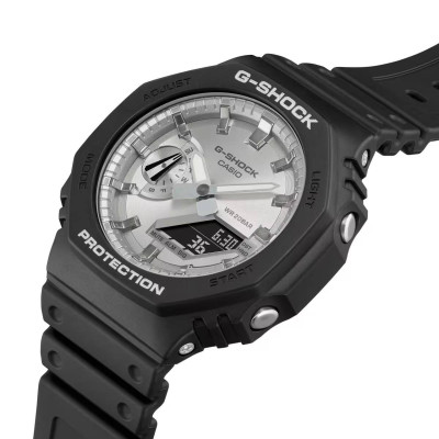 Image capturant l’ensemble de la montre Montre Casio G-Shock GA-2100SB-1AER