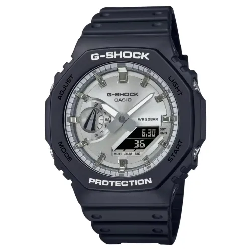 Photo montrant l'intégralité de la montre Montre Cxasio G-Shock GA-2100SB-1AER