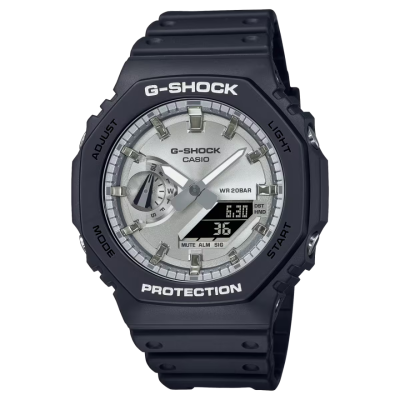 Photo montrant l'intégralité de la montre Montre Cxasio G-Shock GA-2100SB-1AER