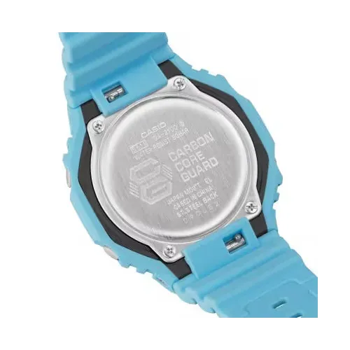 Photo montrant l’intégralité de la montre GA-2100-2A2ER