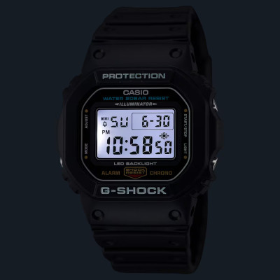 Image capturant l’ensemble de la montre Montre Casio G-Shock DW-5600UE-1ER