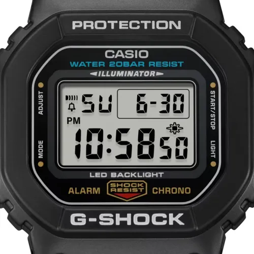 Photo montrant l'intégralité de la montre Montre Casio G-Shock DW-5600UE-1ER