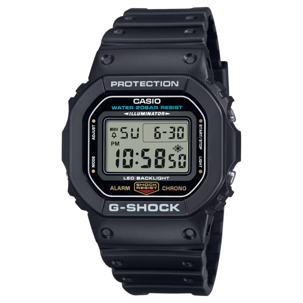 Photo montrant l'intégralité de la montre Montre Casio G-Shock DW-5600UE-1ER