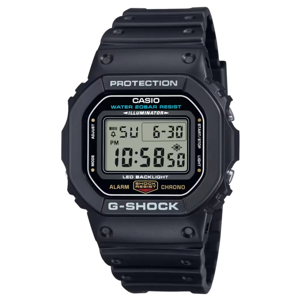 Photo montrant l'intégralité de la montre Montre Casio G-Shock DW-5600UE-1ER