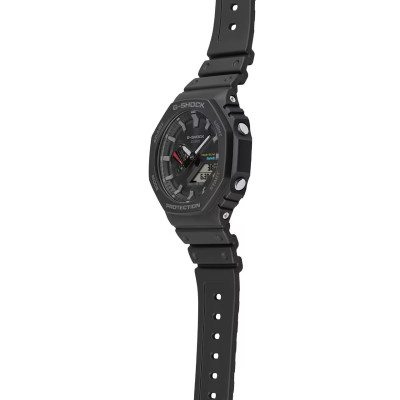 Vue profil de la montre GA-B2100-1A montrant la couronne