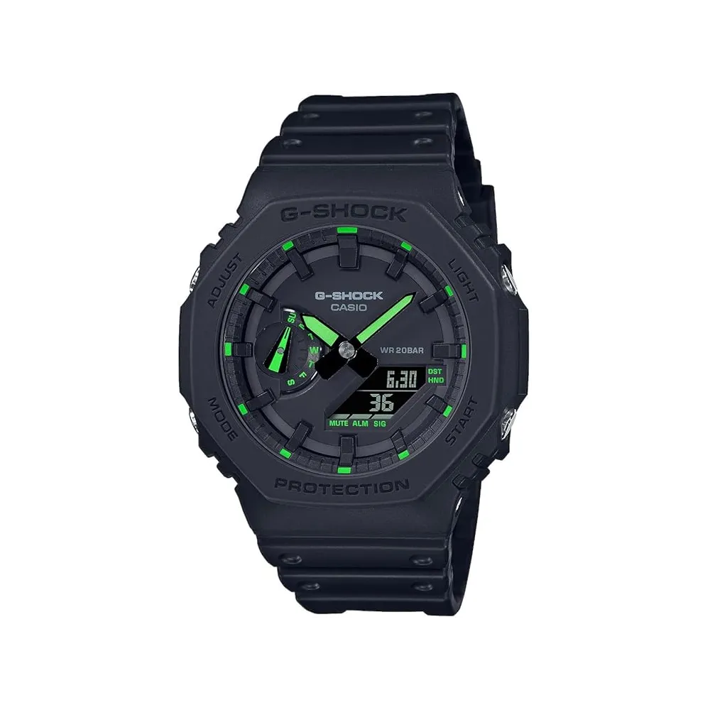 Photo montrant l'intégralité de la montre Montre Casio G-Shock GA-2100-1A3ER