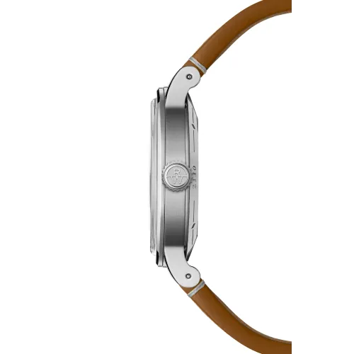 MONTRE RAYMOND WEIL MILLESIME SMALL SECONDS 35 MM, CADRAN ANTHRACITE BRACELET CUIR MARRON