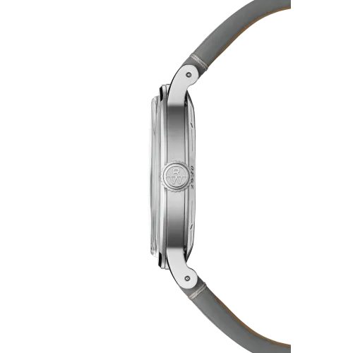 MONTRE RAYMOND WEIL MILLESIME SMALL SECONDS 35 MM, CADRAN GRIS BRACELET CUIR GRIS