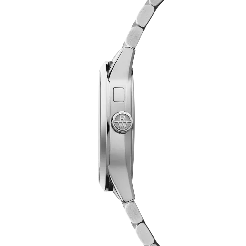 Photo montrant l'intégralité de la montre Montre Raymond Weil Freelancer Complete Calendar, Cadran Bleu, Bracelet Métal.