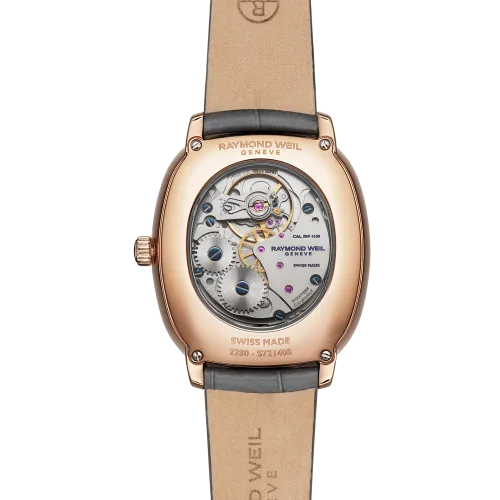 Photo montrant l'intégralité de la montre Montre Raymond Weil Toccata Heritage, Cadran Cuivré, Bracelet Gris