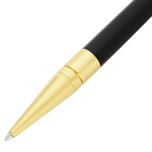 Photo montrant l'intégralité du Stylo Stylo S.T. Dupont Bille D‑Initial Doré