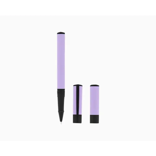 Photo montrant l'intégralité du Stylo Stylo S.T. Dupont Roller D-Initial Velours Lilas