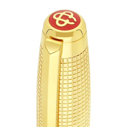 Image capturant l’ensemble du Stylo S.T. Dupont Stylo Roller Line D Eternity Casablanca Grand Modèle