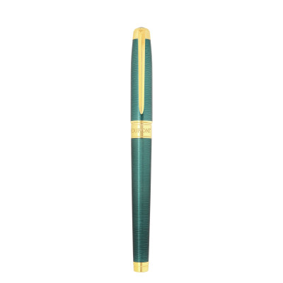 Photo montrant l'intégralité du Stylo S.T. Dupont Line D Eternity Roller Large 20'000 Lieues sous les Mers Vert Pacific